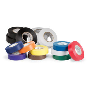 10 color options for pvc electrical tape rolls